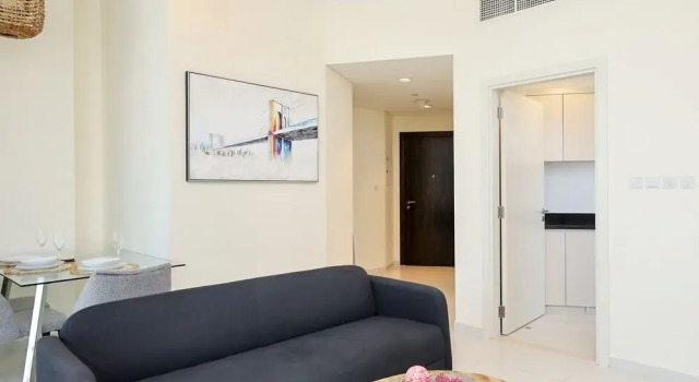 Апартаменты Deluxe с балконом Carson Elegant Living in One Bedroom