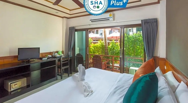 Двухместный номер Superior с балконом и с красивым видом из окна Sunrise Resort- Koh Phangan - SHA Extra Plus