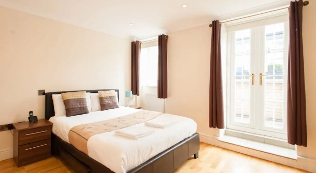 Апартаменты Пентхаус с 2 комнатами с балконом London Serviced Apartments