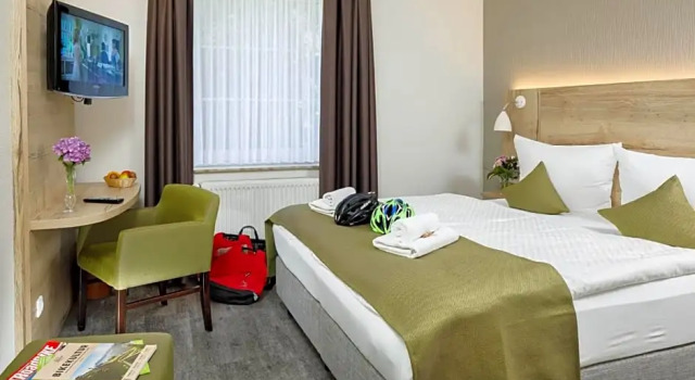 Номер Economy Am Schloßbrunnen Bad Muskau