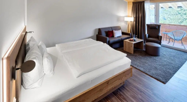 Двухместный номер Deluxe с балконом Hotel Kühberg