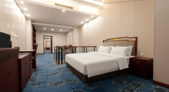 Семейный люкс Deluxe с красивым видом из окна Xinhua Hotel Fairy Mountain