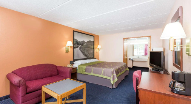 Двухместный номер Standard Super 8 by Wyndham Black Mountain Asheville East