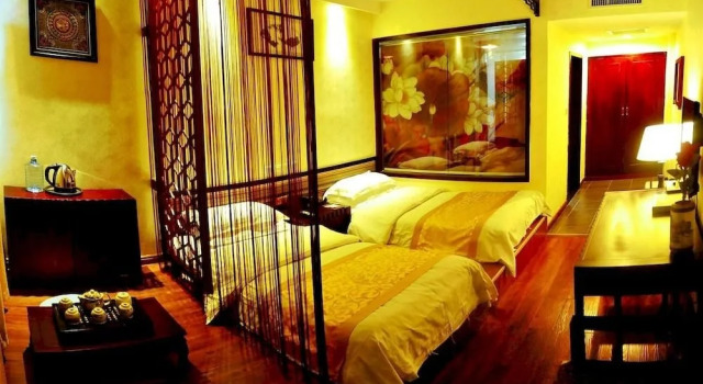 Old City Bamboo Park Hotel, Забронировать Отель Лицзян Юньнань, рядом с Улица Сквер-стрит Древнего города Даянь
