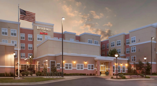 Кровать в общем номере Residence Inn by Marriott Stillwater