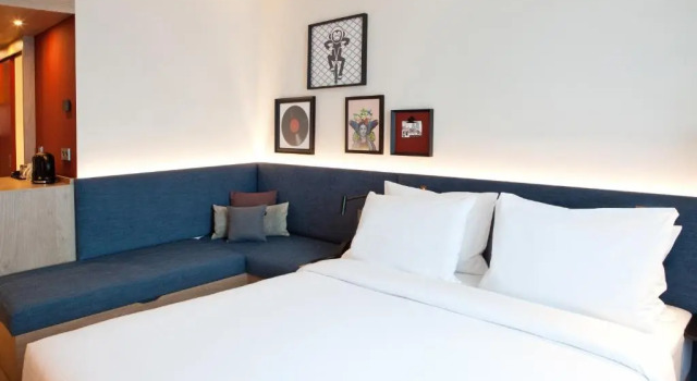 Двухместный номер с видом на внутренний двор Hampton By Hilton Regensburg