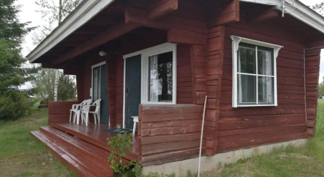 Коттедж c 1 комнатой с красивым видом из окна Ristijärven Pirtti Cottage Village