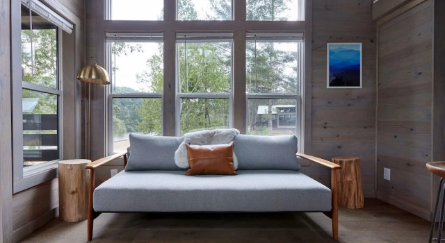 Номер Premium с видом на реку Asheville River Cabins, WorldHotels Backdrop