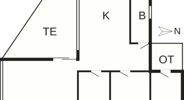 Коттедж 4 Person Holiday Home in Gilleleje
