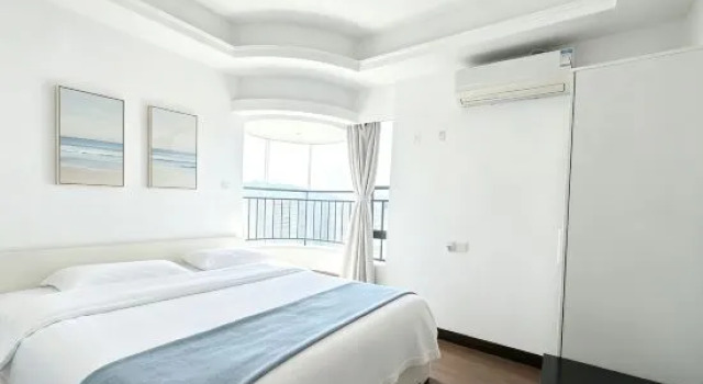 Люкс с 3 комнатами с видом на море Kaifeng Apartment Hotel Country Garden Shili Silver Beach