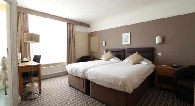 Standard- dobbelt værelse Best Western Hotel Bristol