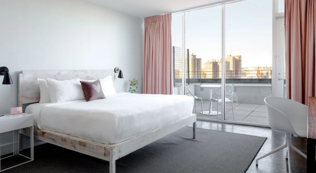Двухместный номер с балконом Quirk Hotel Richmond