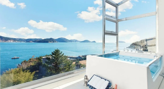 Geojae Bada Geurigo Spa Pension, Забронировать Курортный отель Курортные отели Кодже, Курортный отель