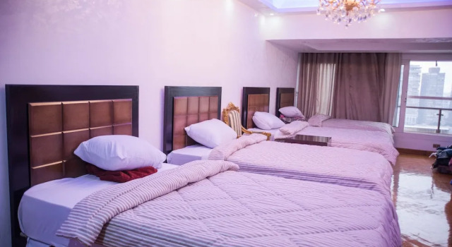 Трёхместный номер Nile View Nile sky hotel and suites