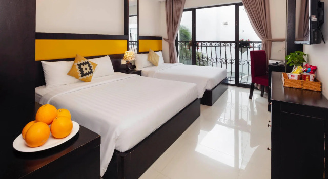 Трёхместный номер Standard с балконом Tokia hotel nha trang