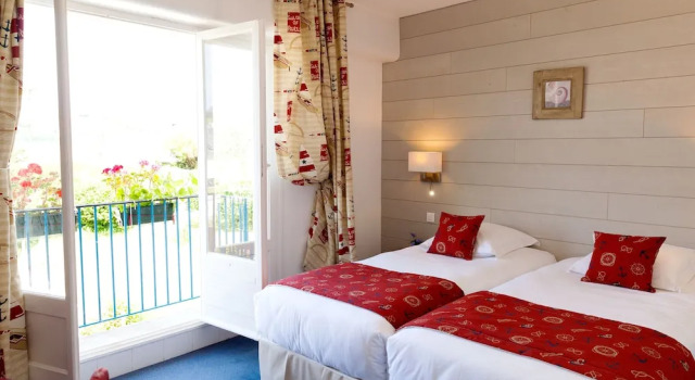Одноместный номер Standard с видом на внутренний двор Logis Hotel Restaurant De La Plage