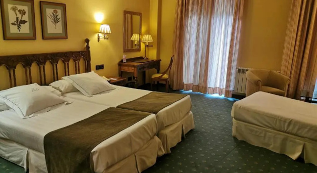 Трёхместный номер Standard Hotel Ele Puente Romano de Salamanca