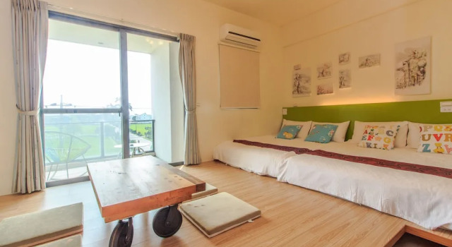 Standard Quádruplo quarto varanda Qk B&B