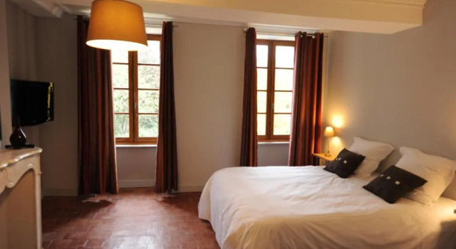 Номер Superior Logis Hôtel Château De Palaja