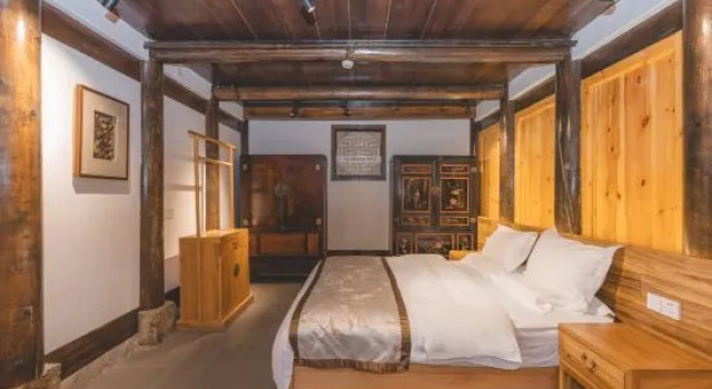 Люкс Дуплекс Qujia Courtyard Guesthouse