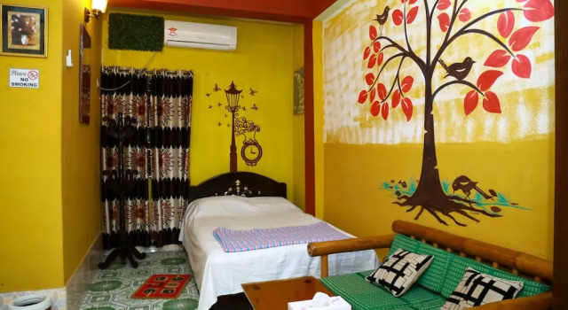 Номер Deluxe GREEN LEAF GUEST HOUSE, Sreemongal