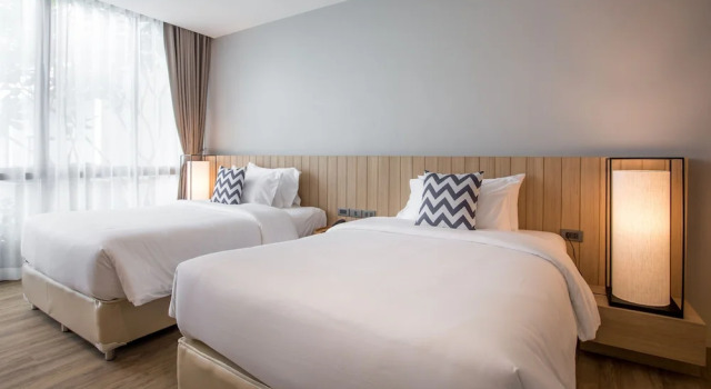 Трёхместный номер Deluxe с балконом Asira Boutique HuaHin