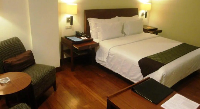 Двухместный номер Deluxe с частичным видом на море Manado Quality Hotel