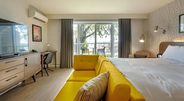 Студия с видом на озеро Hôtel Versō