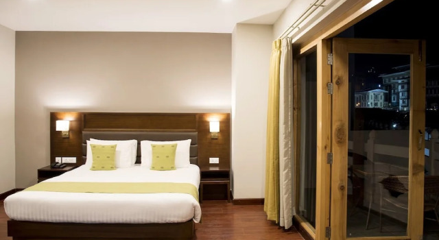 Habitación doble Superior 1 dormitorio con balcón City Hotel Thimphu