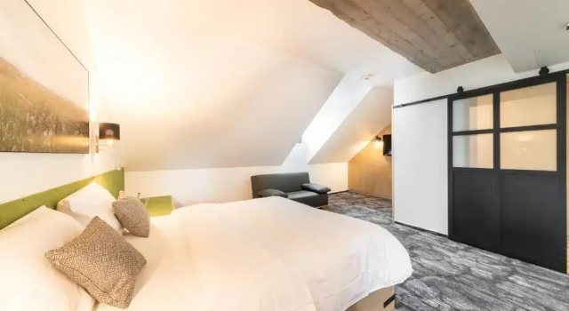Двухместный семейный номер Standard De Brauhotel - Hôtel de la Brasserie Nationale