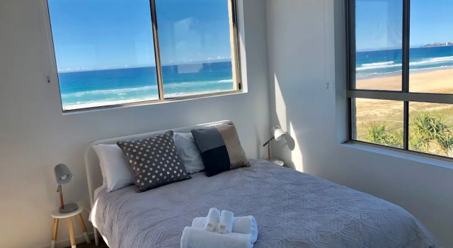 Апартаменты с 3 комнатами с балконом и рядом с пляжем Sanctuary Beach Resort