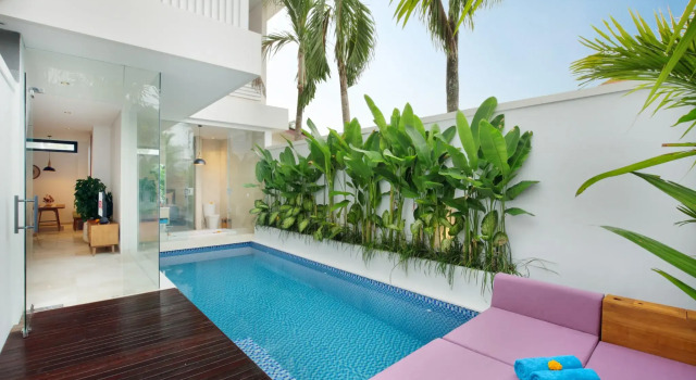 Вилла с 2 комнатами Eight Palms Villa Seminyak by Ini Vie Hospitality