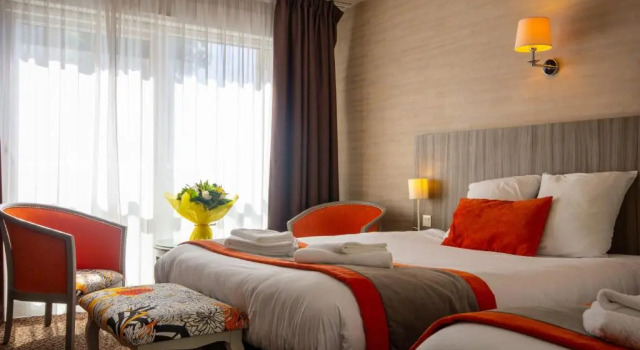 Семейный номер Standard Hotel de la Gare de Troyes