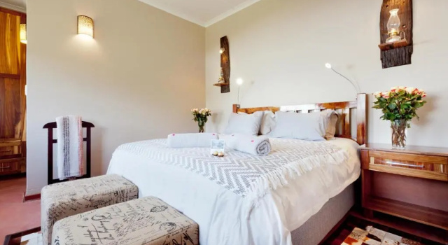 Люкс с видом на сад Twin Thorns Guesthouse