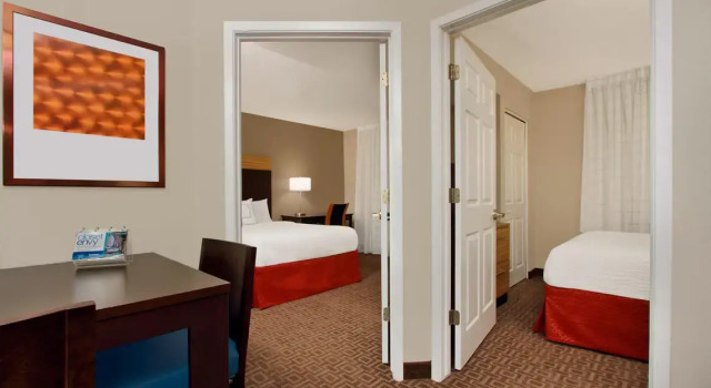 Люкс с 2 комнатами TownePlace Suites Fort Worth Southwest TCU Area