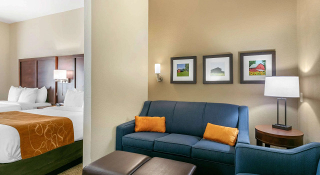 Comfort Suites Hopkinsville near Fort Campbell, Buchen Sie Hotel Hopkinsville Kentucky