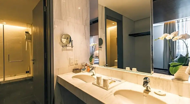 Четырёхместный люкс c 1 комнатой Quality Hotel Olympic Park Beijing