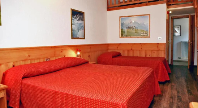 Трёхместный номер Standard Albergo Le Marmotte