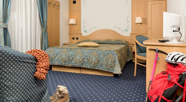 Двухместный номер Superior с балконом Hotel Garni Lastei
