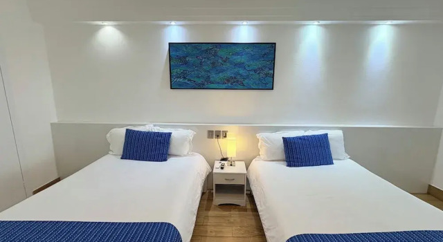 Четырёхместная студия Standard Цокольный этаж Cancun Plaza - Best Beach