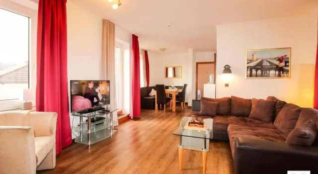 Апартаменты Haus Elbe Döse Wohnung 17