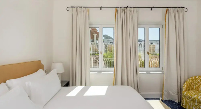 Deluxe Double room with garden view Villa Helios Capri - Small Luxury Hotels of the World
