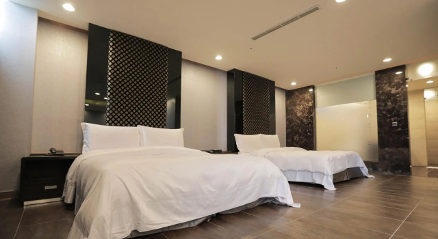 Четырёхместный номер Standard OHYA Chain Boutique Motel-Linkou