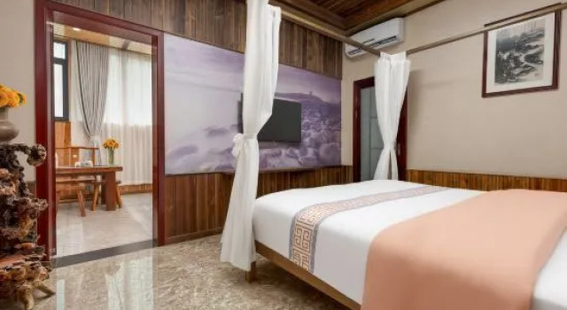 Люкс с 2 комнатами Huashan Outdoor Theme Hotel