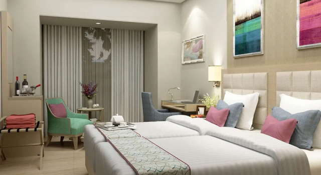 Двухместный номер Premium с видом на город Golden Sarovar Portico