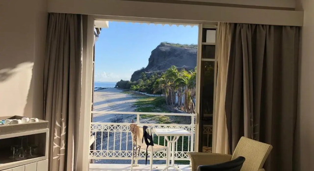 Номер Deluxe с частичным видом Villa Hibiscus sur la plage de Boucan-Canot