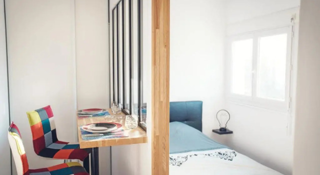 Studio cosy les pieds dans l'eau, climatisé, Parking privé, Vue montagne, Varaa Huoneisto  