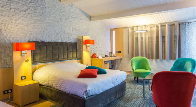 Logis LE RABELAIS Hôtel- Restaurant - SPA, Забронировать Отель Отели Фонтене-ле-Конт 3 звезды, рядом с Arts Fusions Fonderie, 3*