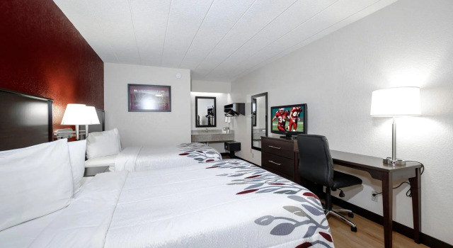 Четырёхместный номер Standard Red Roof Inn Danville, PA