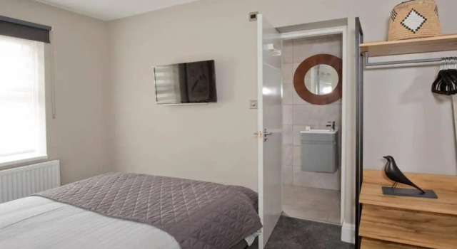 Blackbird Luxury 2 Bed Accomodation Room 8, Забронировать Отель Отели Блэкпул с парковкой, рядом с Конференц-центр Winter Gardens, Парковка